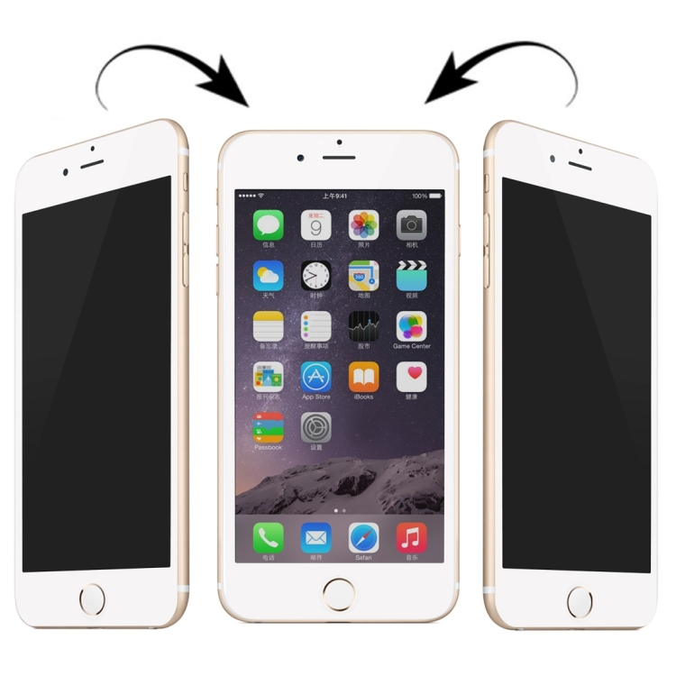 0.3mm 180 Degrees Privacy Anti-glare Full Screen Tempered Glass Screen Protector for iPhone 6 Plus & 6s Plus(White)
0.3mm 180 Degrees Privacy Anti-glare Full Screen Tempered Glass Screen Protector for iPhone 6 Plus & 6s Plus(White)