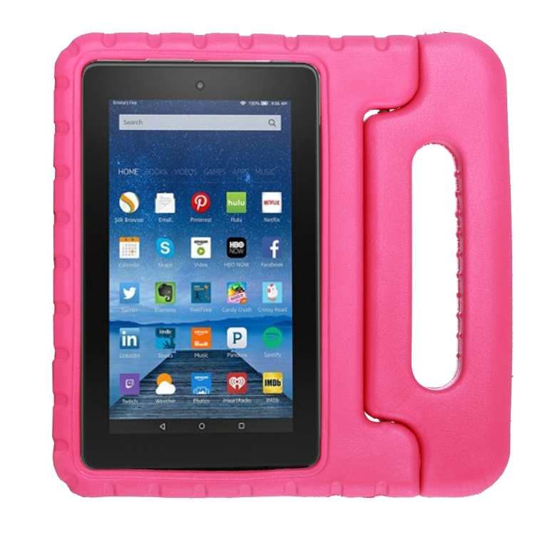 EVA Bumper Protective Case with Handle & Holder for Amazon MoKo Fire 7 2015 (7 inch Display - 5th Generation, 2015 Release Only)(Magenta)
EVA Bumper Protective Case with Handle & Holder for Amazon MoKo Fire 7 2015 (7 inch Display - 5th Generation, 2015 Release Only)(Magenta)