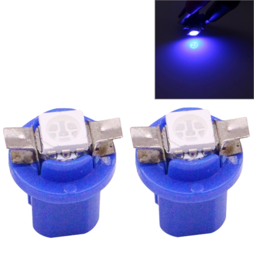 

2 PCS B8.5 Blue Light 0.2W 12LM 1 LED SMD 5050 LED Instrument Light Bulb Dashboard Light for Vehicles, DC 12V(Blue)