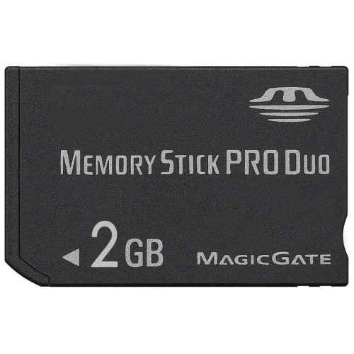 

Memory Stick Pro Duo Card (100% Real Capacity)(Black)