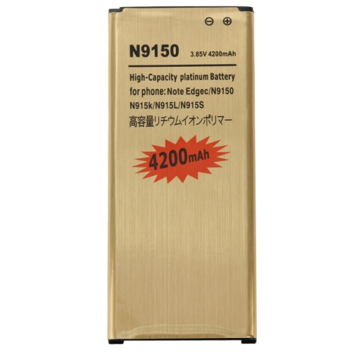 3.85V / 4200mAh Rechargeable Li-Polymer Battery for Galaxy Note Edge / N9150 / N915K / N915L / N915S
3.85V / 4200mAh Rechargeable Li-Polymer Battery for Galaxy Note Edge / N9150 / N915K / N915L / N915S