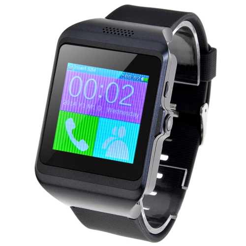 CL-W216 Upro3 GSM Smart Watch Phone, Pedometer / Sleep Monitor / Remote Capture / Bluetooth / FM Radio, Network: 2G(Black)
CL-W216 Upro3 GSM Smart Watch Phone, Pedometer / Sleep Monitor / Remote Capture / Bluetooth / FM Radio, Network: 2G(Black)