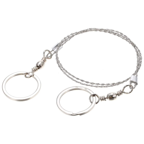 Outdoor Camping Commando Wire Saw Field Portable Self-defense Stainless Steel Hand-line Saws(Silver)
Outdoor Camping Commando Wire Saw Field Portable Self-defense Stainless Steel Hand-line Saws(Silver)