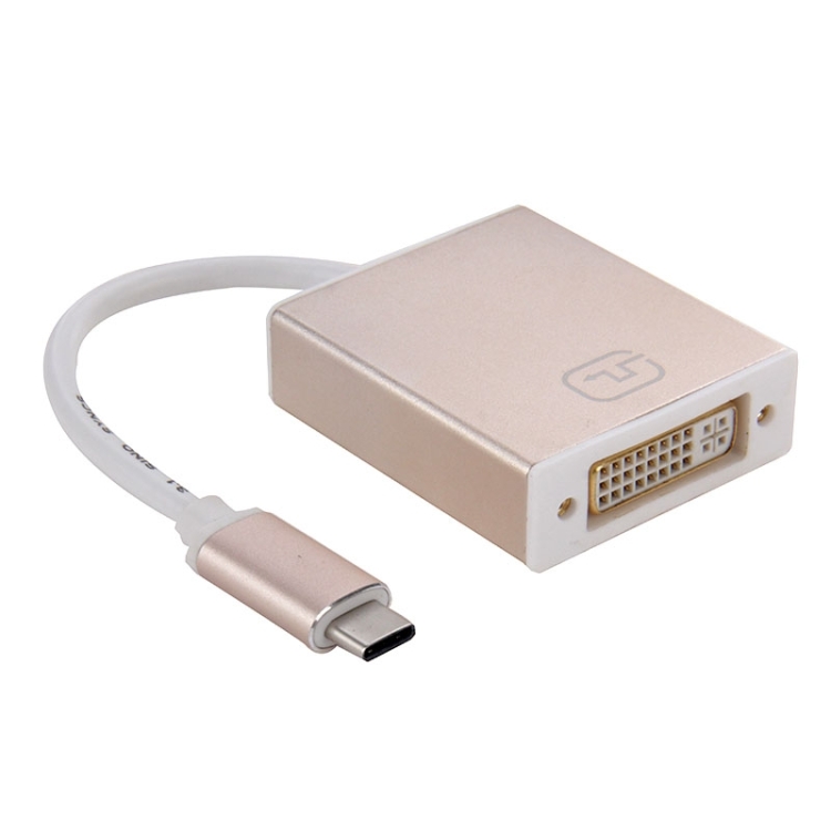 10cm USB-C / Type-C 3.1 to DVI 24+5 Adapter Cable, For MacBook 12 inch, Chromebook Pixel 2015, Nokia N1 Tablet PC(Gold)
10cm USB-C / Type-C 3.1 to DVI 24+5 Adapter Cable, For MacBook 12 inch, Chromebook Pixel 2015, Nokia N1 Tablet PC(Gold)