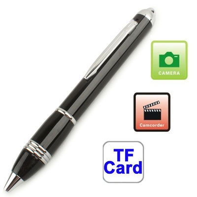 Pen Style DVR with Motion Detection function, Support TF Card, Recording resolution: 1280x960 pixels(Black)
Pen Style DVR with Motion Detection function, Support TF Card, Recording resolution: 1280x960 pixels(Black)