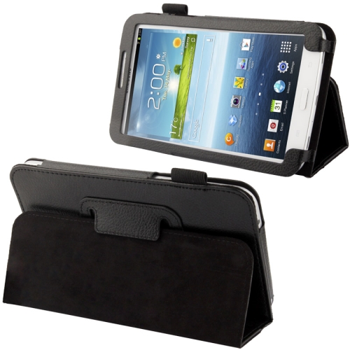 Litchi Texture Flip Leather Case with Holder for Galaxy Tab 3 (7.0) / P3200(Black)
Litchi Texture Flip Leather Case with Holder for Galaxy Tab 3 (7.0) / P3200(Black)