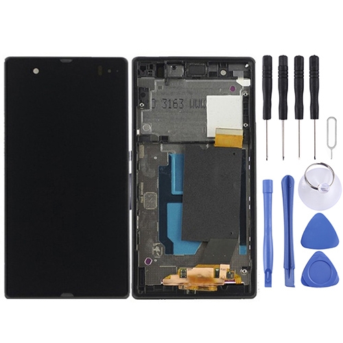 LCD Display + Touch Panel with Frame for Sony Xperia Z / L36H / C6603 / C6602(Black)
LCD Display + Touch Panel with Frame for Sony Xperia Z / L36H / C6603 / C6602(Black)