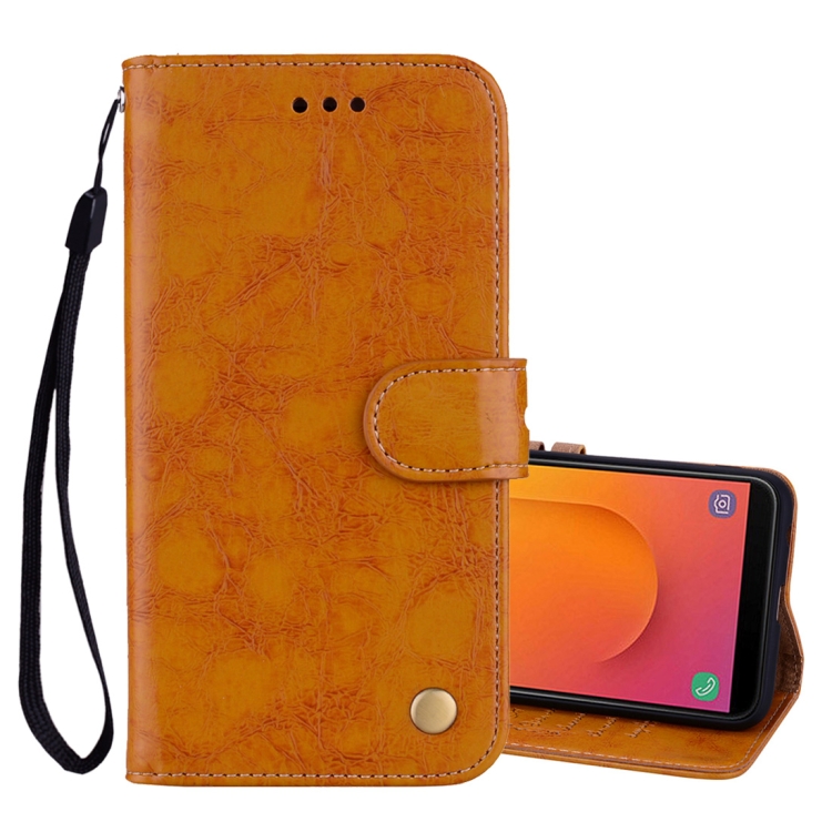 Business Style Oil Wax Texture Horizontal Flip Leather Case, with Holder & Card Slots & Wallet For Galaxy J8 (2018) (EU Version)(Brown)
Business Style Oil Wax Texture Horizontal Flip Leather Case, with Holder & Card Slots & Wallet For Galaxy J8 (2018) (EU Version)(Brown)