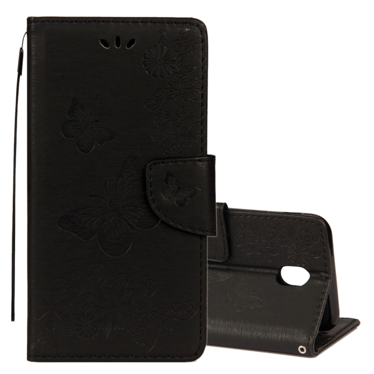 For Galaxy J7 (2017) (EU Version) Pressed Flowers Butterfly Pattern Horizontal Flip Leather Case with Holder & Card Slots & Wallet & Lanyard (Black)
For Galaxy J7 (2017) (EU Version) Pressed Flowers Butterfly Pattern Horizontal Flip Leather Case with Holder & Card Slots & Wallet & Lanyard (Black)