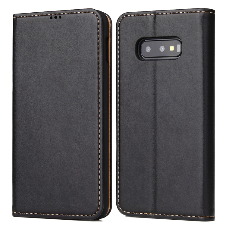 Horizontal Flip PU Leather Case for Galaxy S10e, with Holder & Card Slot & Wallet(Black)
Horizontal Flip PU Leather Case for Galaxy S10e, with Holder & Card Slot & Wallet(Black)
