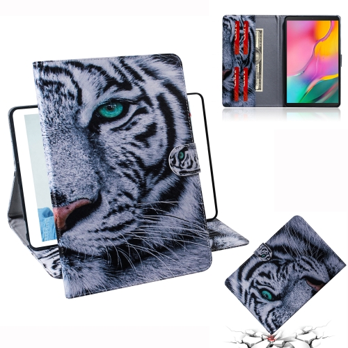 Tiger Pattern Horizontal Flip Leather Case for Galaxy Tab A 10.1 (2019) T510 / T515, with Holder & Card Slot & Wallet
Tiger Pattern Horizontal Flip Leather Case for Galaxy Tab A 10.1 (2019) T510 / T515, with Holder & Card Slot & Wallet
