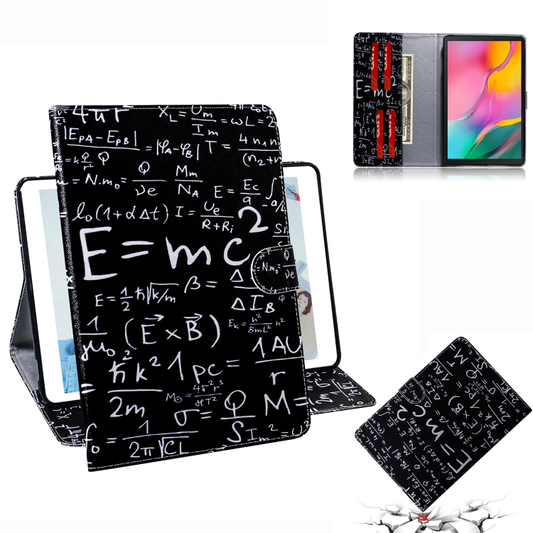 Formula Pattern Horizontal Flip Leather Case for Galaxy Tab A 10.1 (2019) T510 / T515, with Holder & Card Slot & Wallet
Formula Pattern Horizontal Flip Leather Case for Galaxy Tab A 10.1 (2019) T510 / T515, with Holder & Card Slot & Wallet