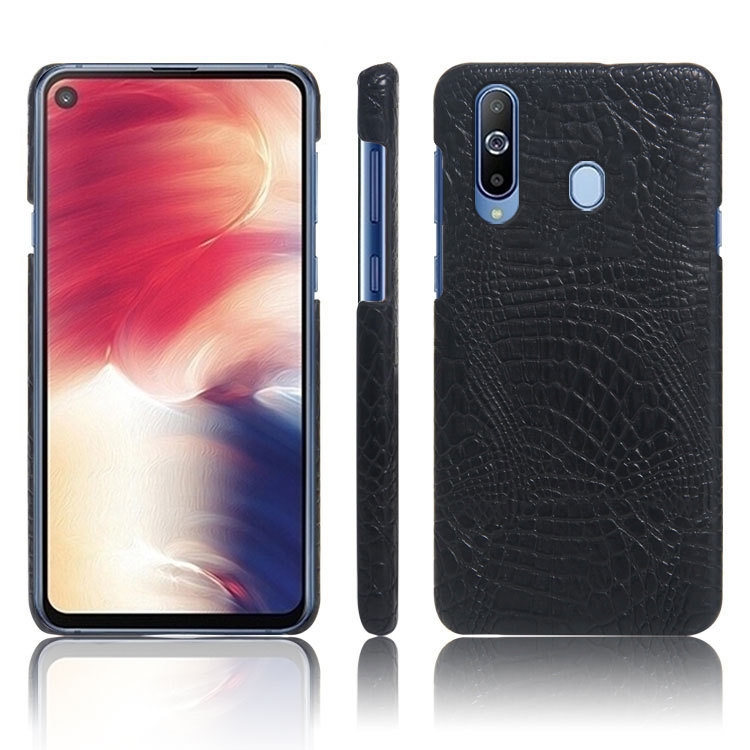 Shockproof Crocodile Texture PC + PU Case for Galaxy A60 (Black) 
Shockproof Crocodile Texture PC + PU Case for Galaxy A60 (Black)