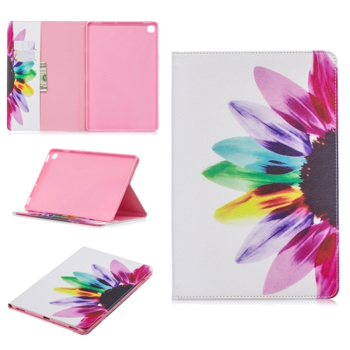 Colored Drawing Sunflower Pattern Horizontal Flip Leather Case for Galaxy Tab S5e 10.5 T720 / T725, with Holder & Card Slots & Wallet
Colored Drawing Sunflower Pattern Horizontal Flip Leather Case for Galaxy Tab S5e 10.5 T720 / T725, with Holder & Card Slots & Wallet