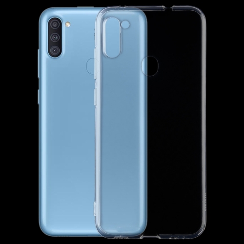 For Galaxy A11 Global Version 0.5mm Ultrathin TPU Soft Protective Case (Transparent)
For Galaxy A11 Global Version 0.5mm Ultrathin TPU Soft Protective Case (Transparent)