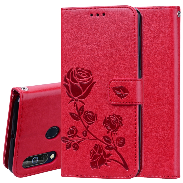 Rose Embossed Horizontal Flip PU Leather Case for Galaxy A60, with Holder & Card Slots & Wallet (Red)
Rose Embossed Horizontal Flip PU Leather Case for Galaxy A60, with Holder & Card Slots & Wallet (Red)