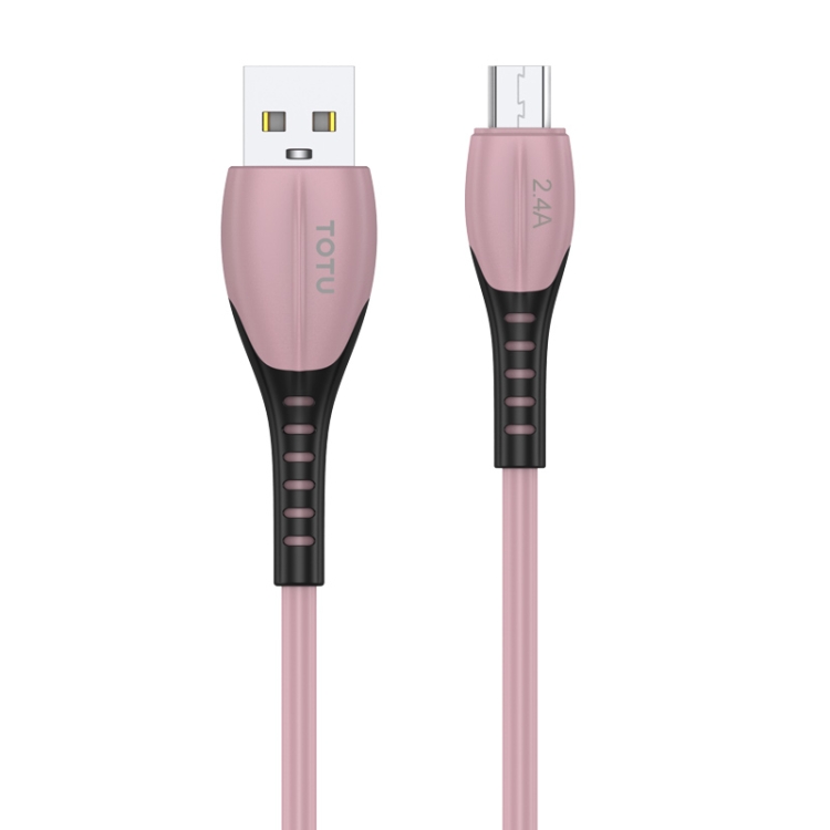 TOTUDESIGN BM-002 Soft Color Series 2.4A Micro USB to USB Charging Data Cable, Length: 1.0m(Pink)
TOTUDESIGN BM-002 Soft Color Series 2.4A Micro USB to USB Charging Data Cable, Length: 1.0m(Pink)