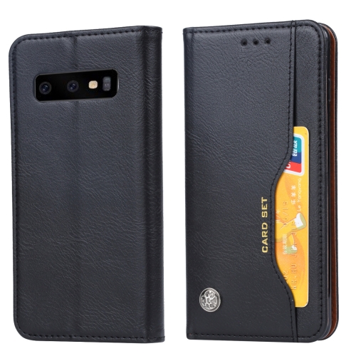 Knead Skin Texture Horizontal Flip Leather Case for Galaxy S10+, with Photo Frame & Holder & Card Slots & Wallet (Black)
Knead Skin Texture Horizontal Flip Leather Case for Galaxy S10+, with Photo Frame & Holder & Card Slots & Wallet (Black)