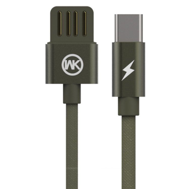 WK WDC-055a 2.4A Type-C / USB-C Babylon Aluminum Alloy Charging Data Cable, Length: 2m(Green)
WK WDC-055a 2.4A Type-C / USB-C Babylon Aluminum Alloy Charging Data Cable, Length: 2m(Green)