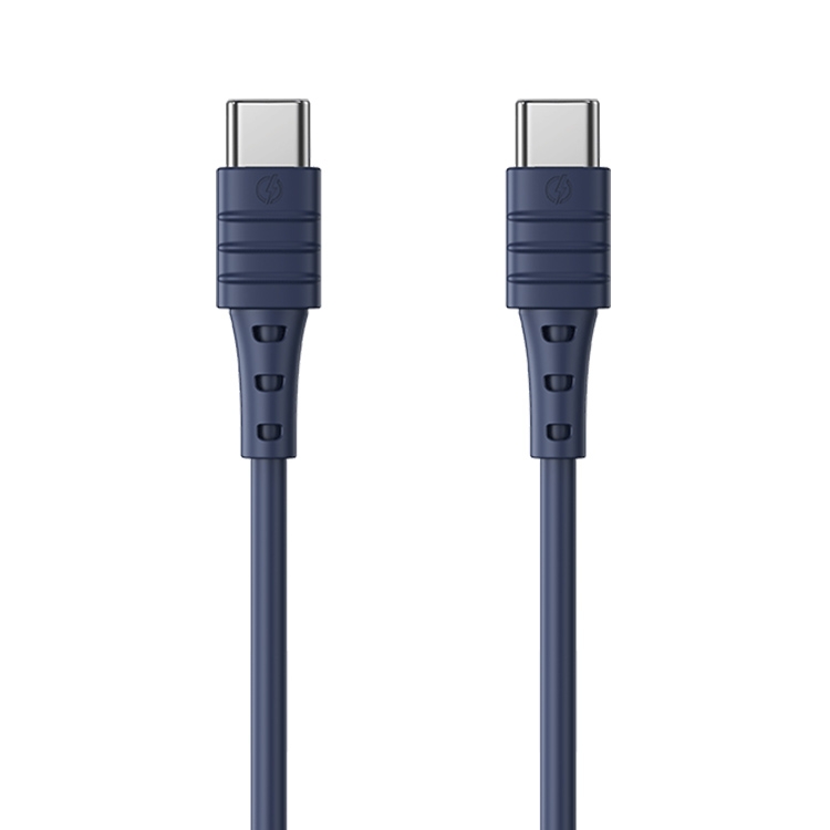 REMAX RC-068 PD 65W Type-C / USB-C to Type-C / USB-C High Elastic TPE Fast Charging Data Cable, Length: 1m (Blue)
REMAX RC-068 PD 65W Type-C / USB-C to Type-C / USB-C High Elastic TPE Fast Charging Data Cable, Length: 1m (Blue)