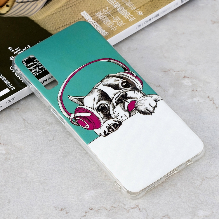 Luminous Headphone Puppy Pattern Shockproof TPU Protective Case for Galaxy A7 (2018)
Luminous Headphone Puppy Pattern Shockproof TPU Protective Case for Galaxy A7 (2018)