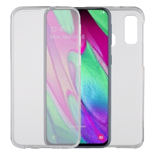 Ultra-thin Double-sided Full Coverage Transparent TPU Protective Case for Galaxy A40
Ultra-thin Double-sided Full Coverage Transparent TPU Protective Case for Galaxy A40