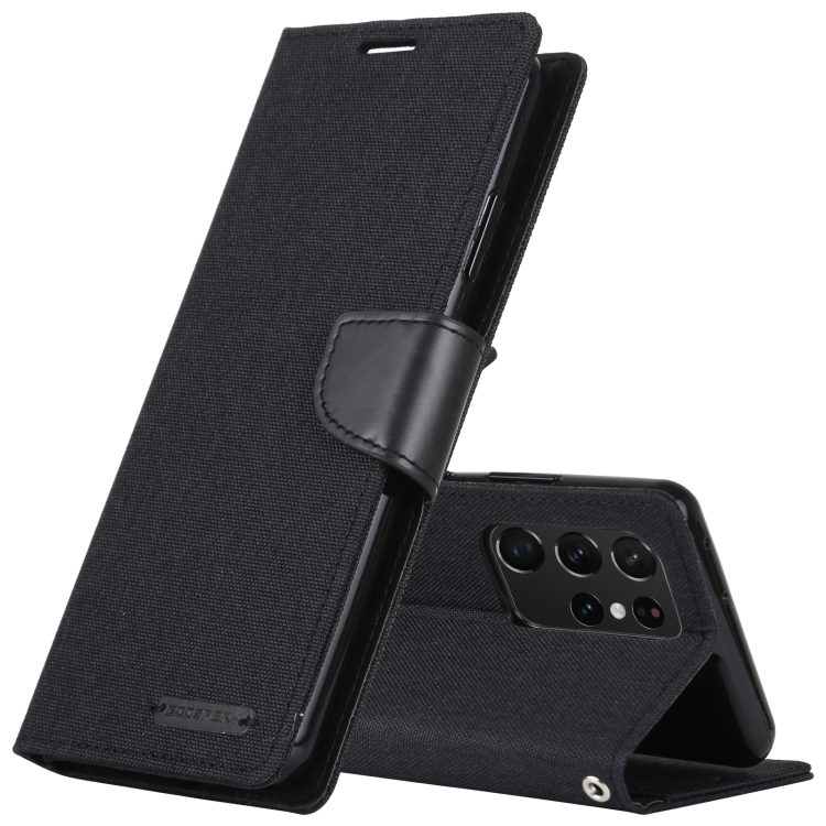 For Samsung Galaxy S21 Ultra 5G GOOSPERY CANVAS DIARY Canvas Texture Horizontal Flip PU Leather Case with Holder & Card Slots & Wallet(Black)
For Samsung Galaxy S21 Ultra 5G GOOSPERY CANVAS DIARY Canvas Texture Horizontal Flip PU Leather Case with Holder & Card Slots & Wallet(Black)