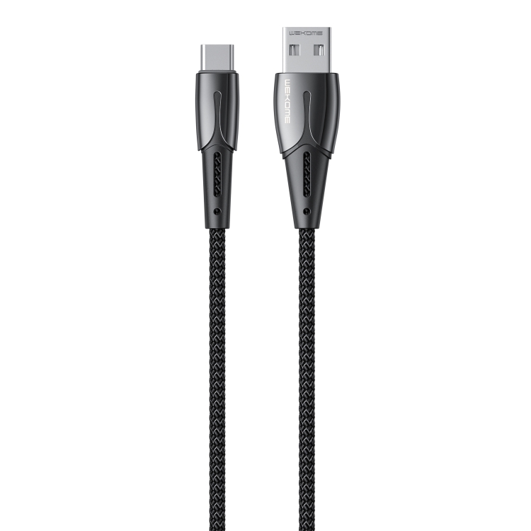 WK WDC-085 3A Type-C / USB-C Goldsim Aluminum Alloy Charging Data Cable, Length: 1.2m(Black)
WK WDC-085 3A Type-C / USB-C Goldsim Aluminum Alloy Charging Data Cable, Length: 1.2m(Black)