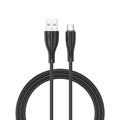 

JOYROOM S-M405 1.5A USB-C / Type-C to USB Charging Cable PVC Data Cable, Length: 2m(Black)