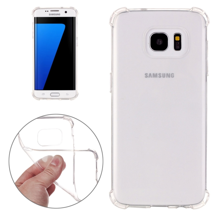 For Galaxy S7 Edge / G935 Shock-resistant Cushion TPU Protective Case (Transparent)
For Galaxy S7 Edge / G935 Shock-resistant Cushion TPU Protective Case (Transparent)