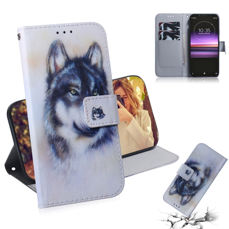 White Wolf Pattern Coloured Drawing Horizontal Flip Leather Case for Sony Xperia 1, with Holder & Card Slots & Wallet
White Wolf Pattern Coloured Drawing Horizontal Flip Leather Case for Sony Xperia 1, with Holder & Card Slots & Wallet