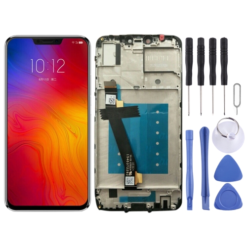

LCD Screen and Digitizer Full Assembly with Frame for Lenovo S5 Pro (Black)