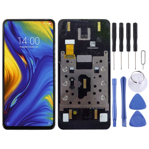 Original LCD Screen and Digitizer Full Assembly with Frame for Xiaomi Mi Mix 3(Black)
Original LCD Screen and Digitizer Full Assembly with Frame for Xiaomi Mi Mix 3(Black)