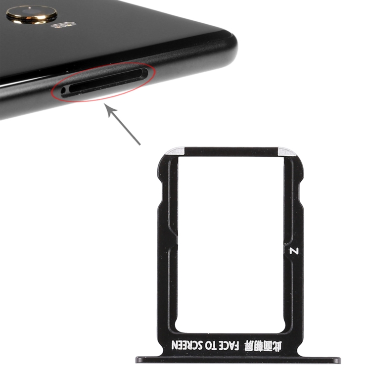 SIM Card Tray for Xiaomi Mi Mix 2S (Black)
SIM Card Tray for Xiaomi Mi Mix 2S (Black)