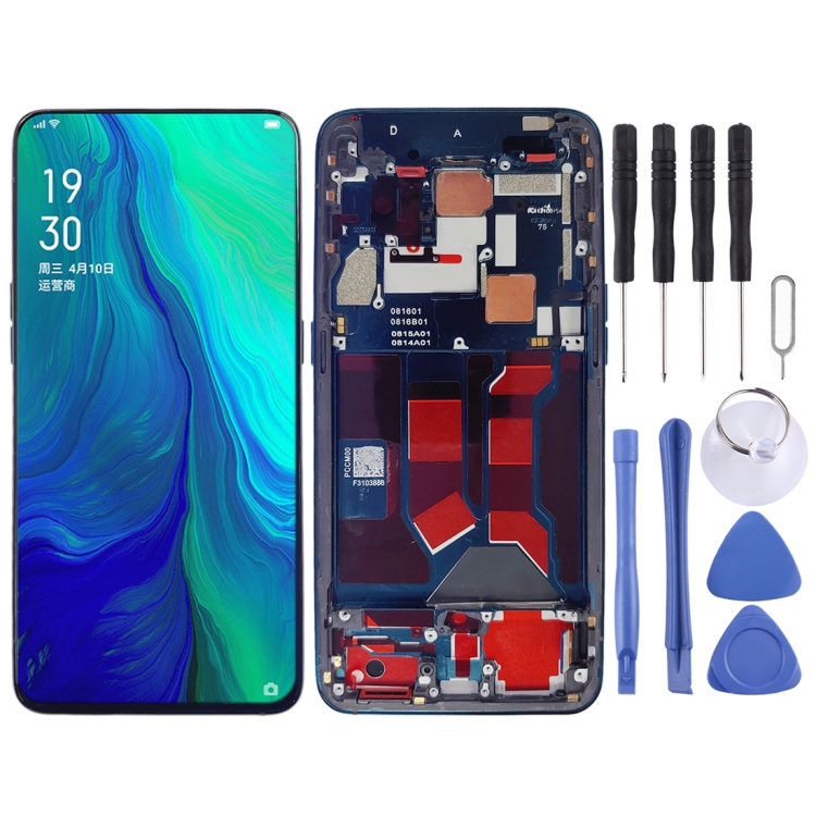 LCD Screen and Digitizer Full Assembly with Frame for OPPO Reno 10x zoom (Black)
LCD Screen and Digitizer Full Assembly with Frame for OPPO Reno 10x zoom (Black)