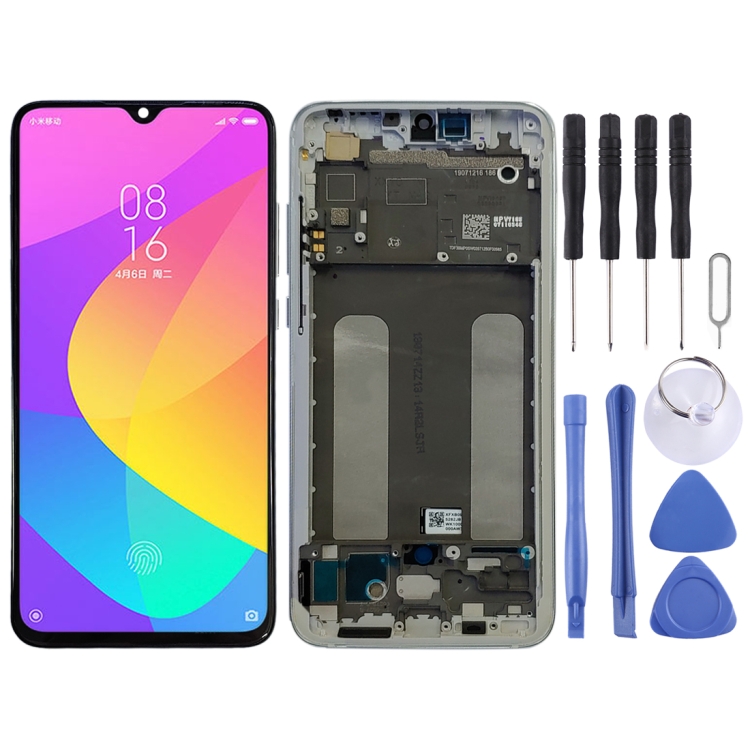 Original LCD Screen and Digitizer Full Assembly with Frame for Xiaomi Mi CC9(Silver) 
Original LCD Screen and Digitizer Full Assembly with Frame for Xiaomi Mi CC9(Silver)