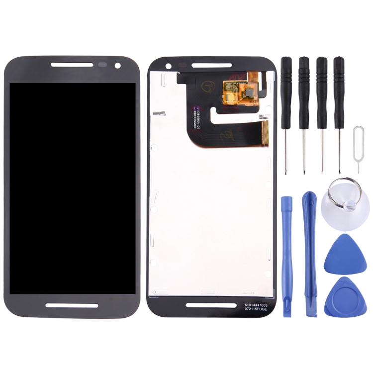 LCD Screen and Digitizer Full Assembly for Motorola Moto G (3rd gen) / XT1541 / XT1542(Black)
LCD Screen and Digitizer Full Assembly for Motorola Moto G (3rd gen) / XT1541 / XT1542(Black)