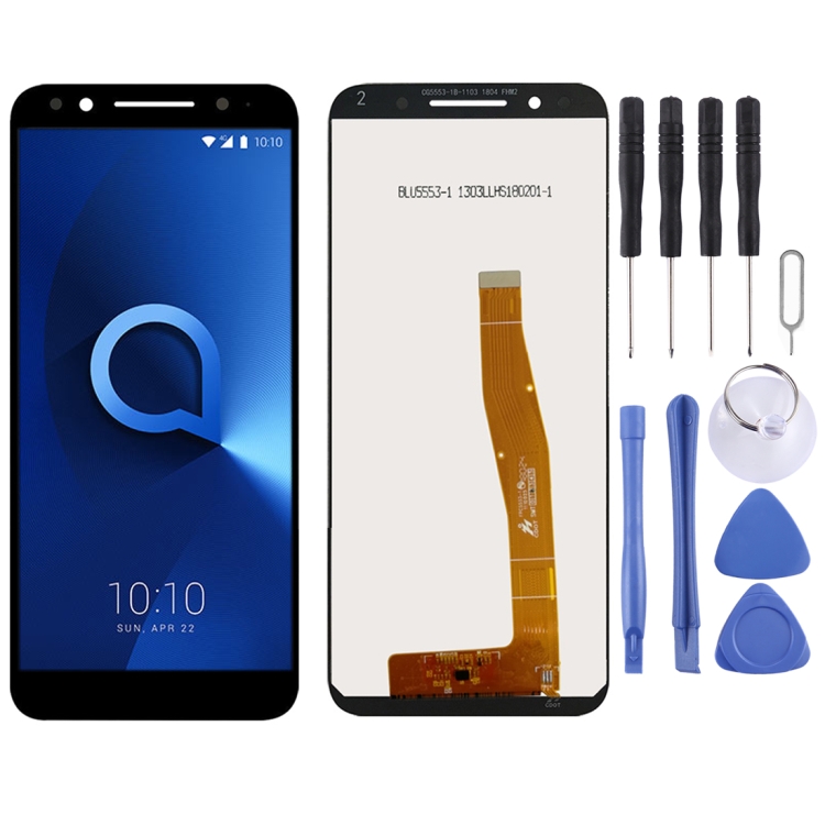 LCD Screen and Digitizer Full Assembly for Alcatel 3 / 5052 / 5052D / 5052Y (Black)
LCD Screen and Digitizer Full Assembly for Alcatel 3 / 5052 / 5052D / 5052Y (Black)