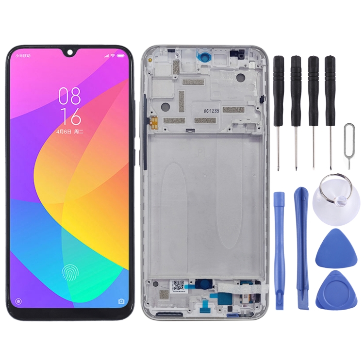 Original LCD Screen and Digitizer Full Assembly with Frame for Xiaomi Mi CC9e / Mi A3(Silver)
Original LCD Screen and Digitizer Full Assembly with Frame for Xiaomi Mi CC9e / Mi A3(Silver)
