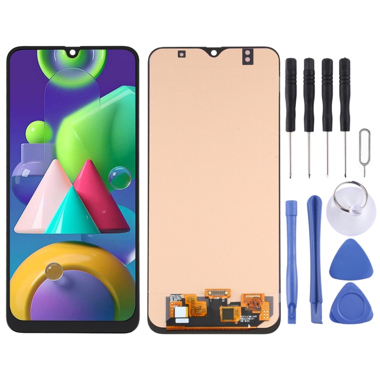 OLED Material LCD Screen and Digitizer Full Assembly for Samsung Galaxy M21 SM-M215
OLED Material LCD Screen and Digitizer Full Assembly for Samsung Galaxy M21 SM-M215