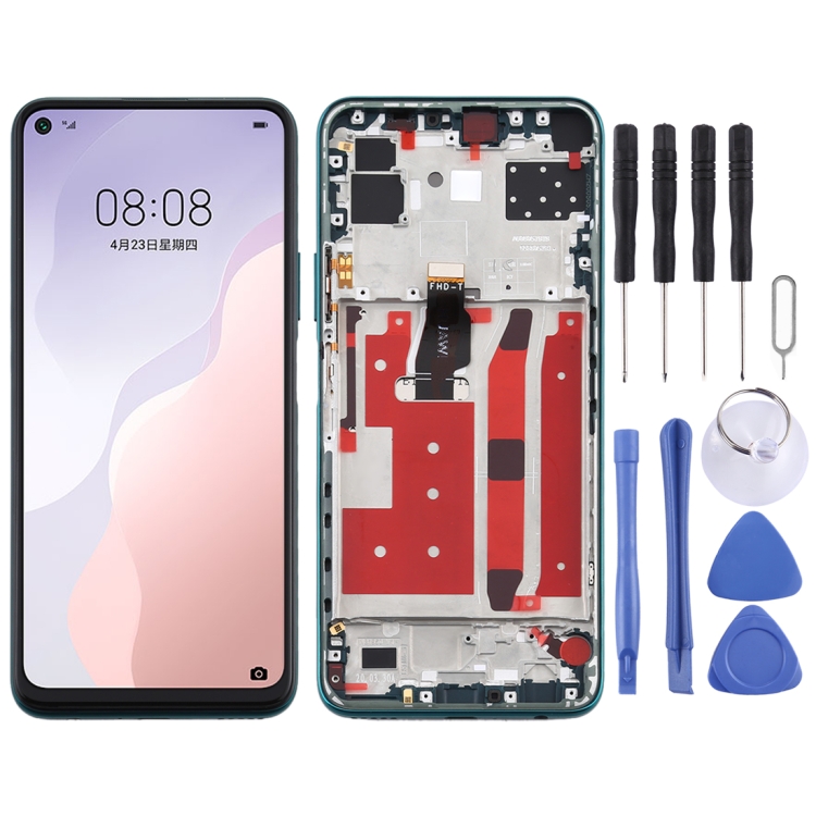 LCD Screen and Digitizer Full Assembly with Frame for Huawei Nova 7 SE(Green)
LCD Screen and Digitizer Full Assembly with Frame for Huawei Nova 7 SE(Green)