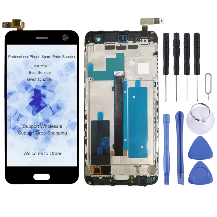 LCD Screen and Digitizer Full Assembly with Frame For ZTE Blade V8 BV0800 (Black)
LCD Screen and Digitizer Full Assembly with Frame For ZTE Blade V8 BV0800 (Black)