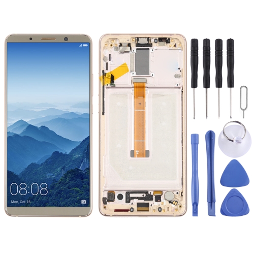 LCD Screen and Digitizer Full Assembly with Frame for Huawei Mate 10 Pro(Gold)
LCD Screen and Digitizer Full Assembly with Frame for Huawei Mate 10 Pro(Gold)