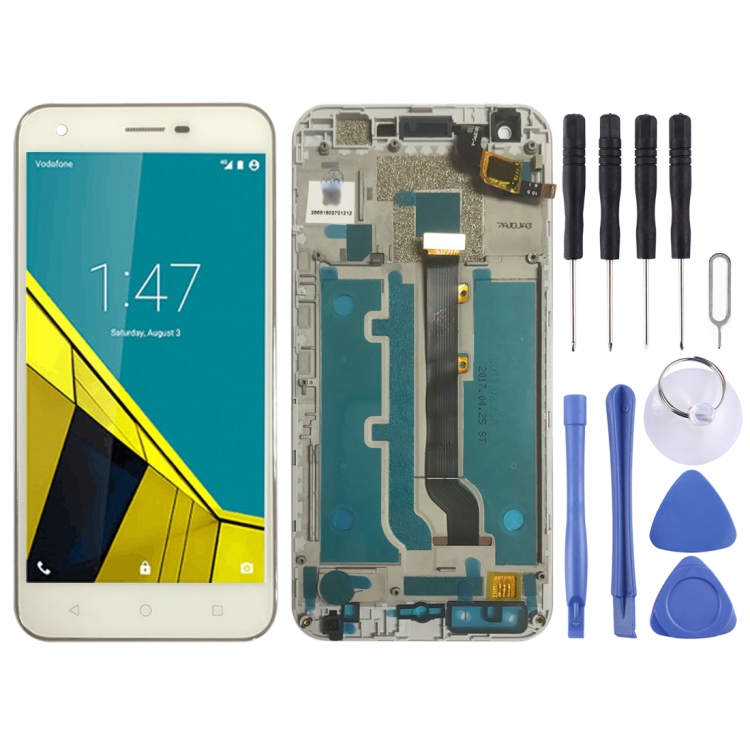 LCD Screen and Digitizer Full Assembly with Frame for Vodafone Smart Ultra 6 VF-995N VF995N (White)
LCD Screen and Digitizer Full Assembly with Frame for Vodafone Smart Ultra 6 VF-995N VF995N (White)