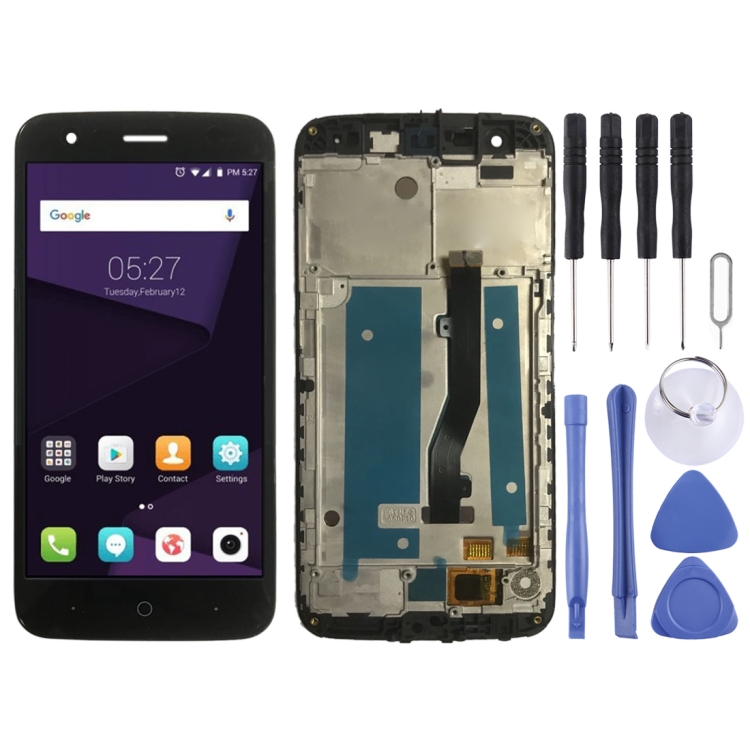 LCD Screen and Digitizer Full Assembly with Frame for ZTE Blade V8 Lite (Black)
LCD Screen and Digitizer Full Assembly with Frame for ZTE Blade V8 Lite (Black)