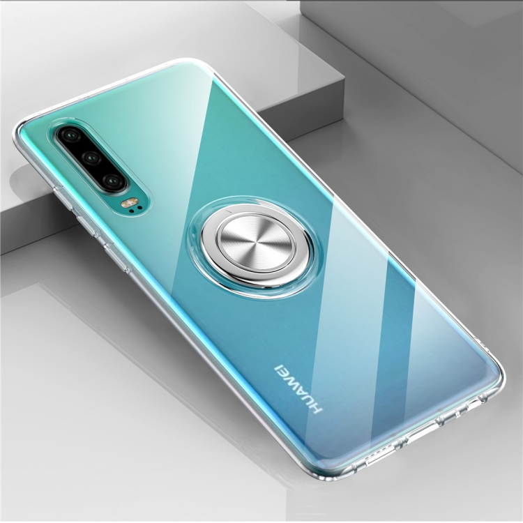 Ultra-thin TPU Protective Case for Huawei P30, with Metal Ring Holder(Transparent)
Ultra-thin TPU Protective Case for Huawei P30, with Metal Ring Holder(Transparent)
