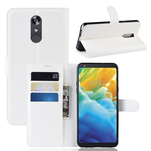 Litchi Texture Horizontal Flip Leather Case for LG Stylo 5, with Holder & Card Slots & Wallet(White)
Litchi Texture Horizontal Flip Leather Case for LG Stylo 5, with Holder & Card Slots & Wallet(White)