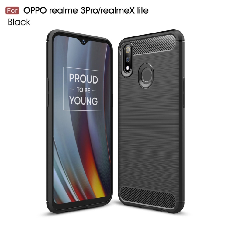 Brushed Texture Carbon Fiber TPU Case for OPPO Realme 3 Pro / Realme X Lite(Black)
Brushed Texture Carbon Fiber TPU Case for OPPO Realme 3 Pro / Realme X Lite(Black)