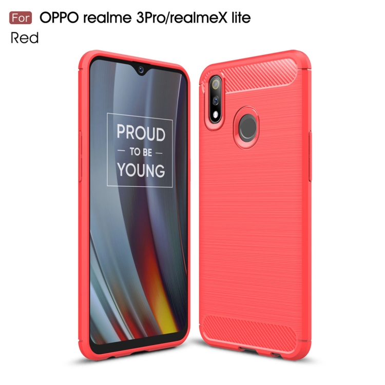 Brushed Texture Carbon Fiber TPU Case for OPPO Realme 3 Pro / Realme X Lite(Red)
Brushed Texture Carbon Fiber TPU Case for OPPO Realme 3 Pro / Realme X Lite(Red)