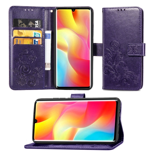 For Xiaomi Mi Note 10 Lite Lucky Clover Pressed Flowers Pattern Leather Case with Holder & Card Slots & Wallet & Hand Strap(Purple)
For Xiaomi Mi Note 10 Lite Lucky Clover Pressed Flowers Pattern Leather Case with Holder & Card Slots & Wallet & Hand Strap(Purple)
